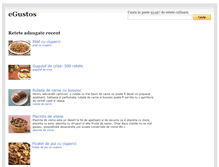 Tablet Screenshot of egustos.com